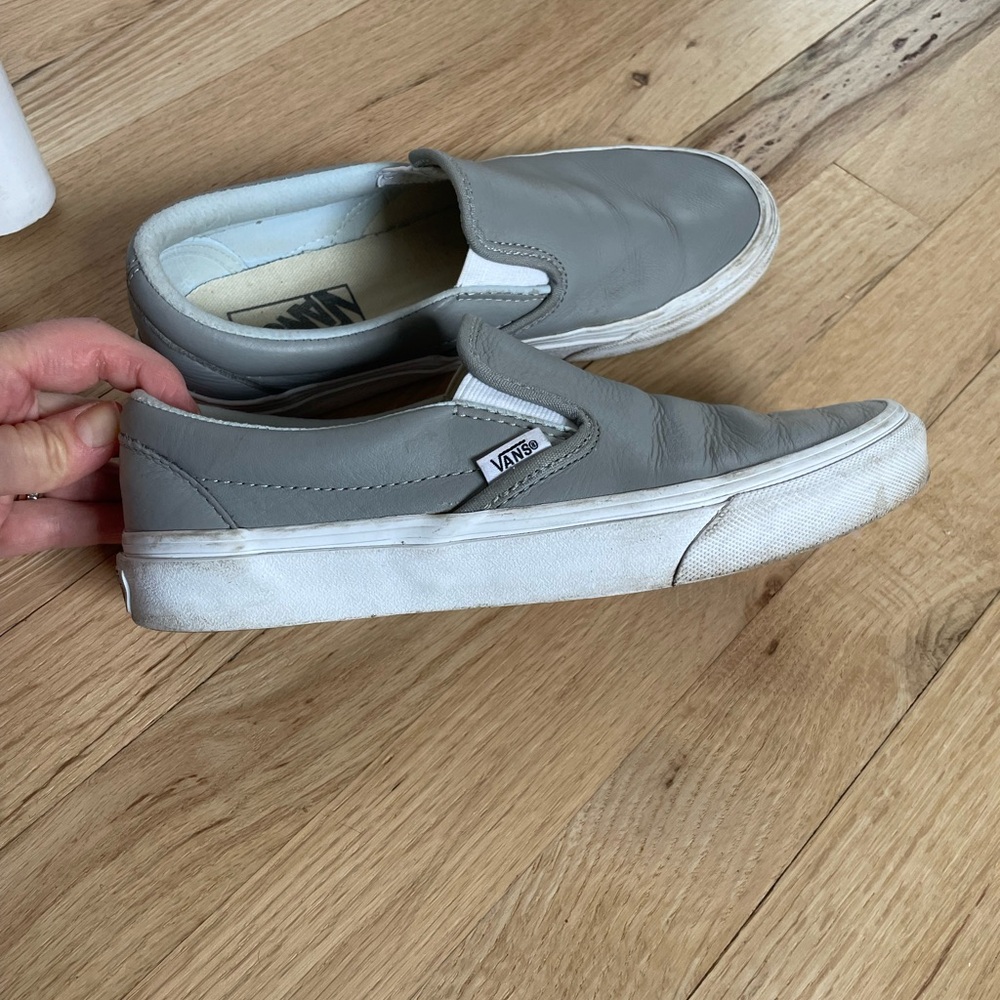 Vans Leather slip ons - Picture 4 of 7